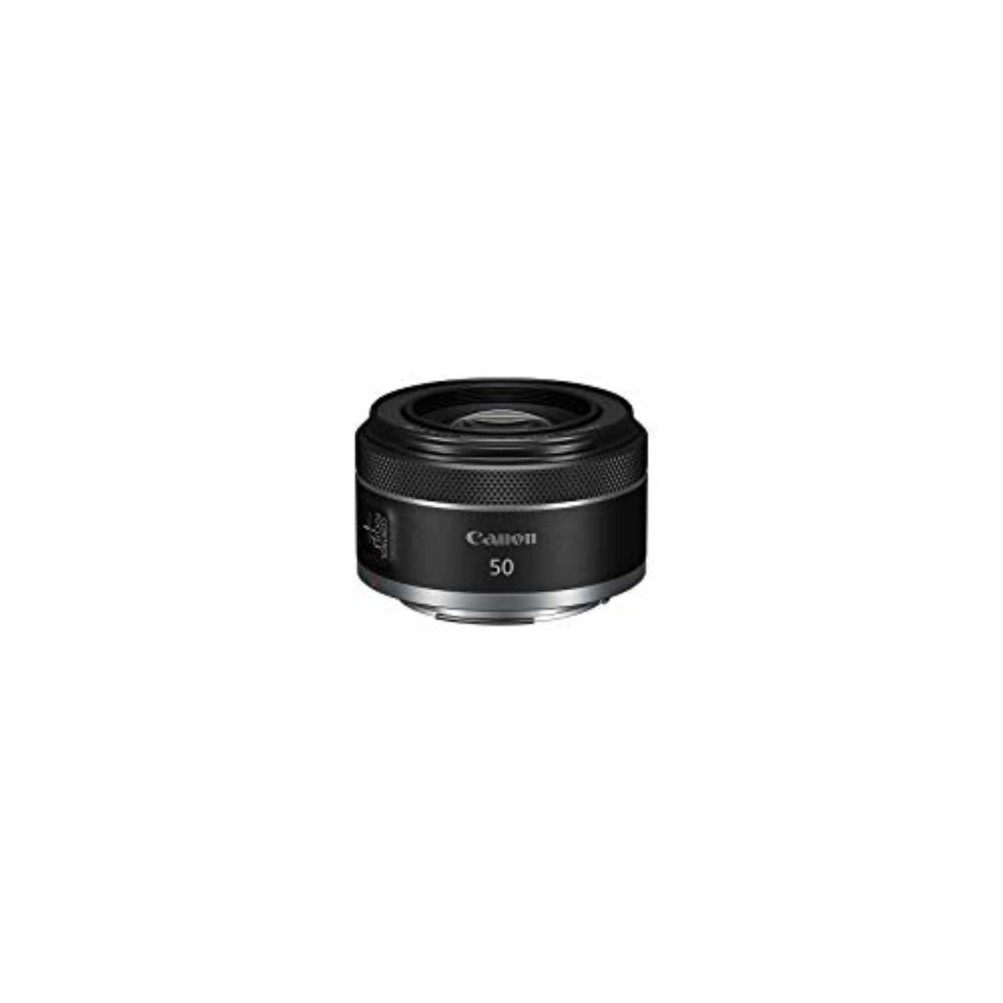Canon RF50mm F1.8 STM Lens, Fixed Focal Length Prime Lens, Compatible with EOS R Series Mirrorless Cameras, Black