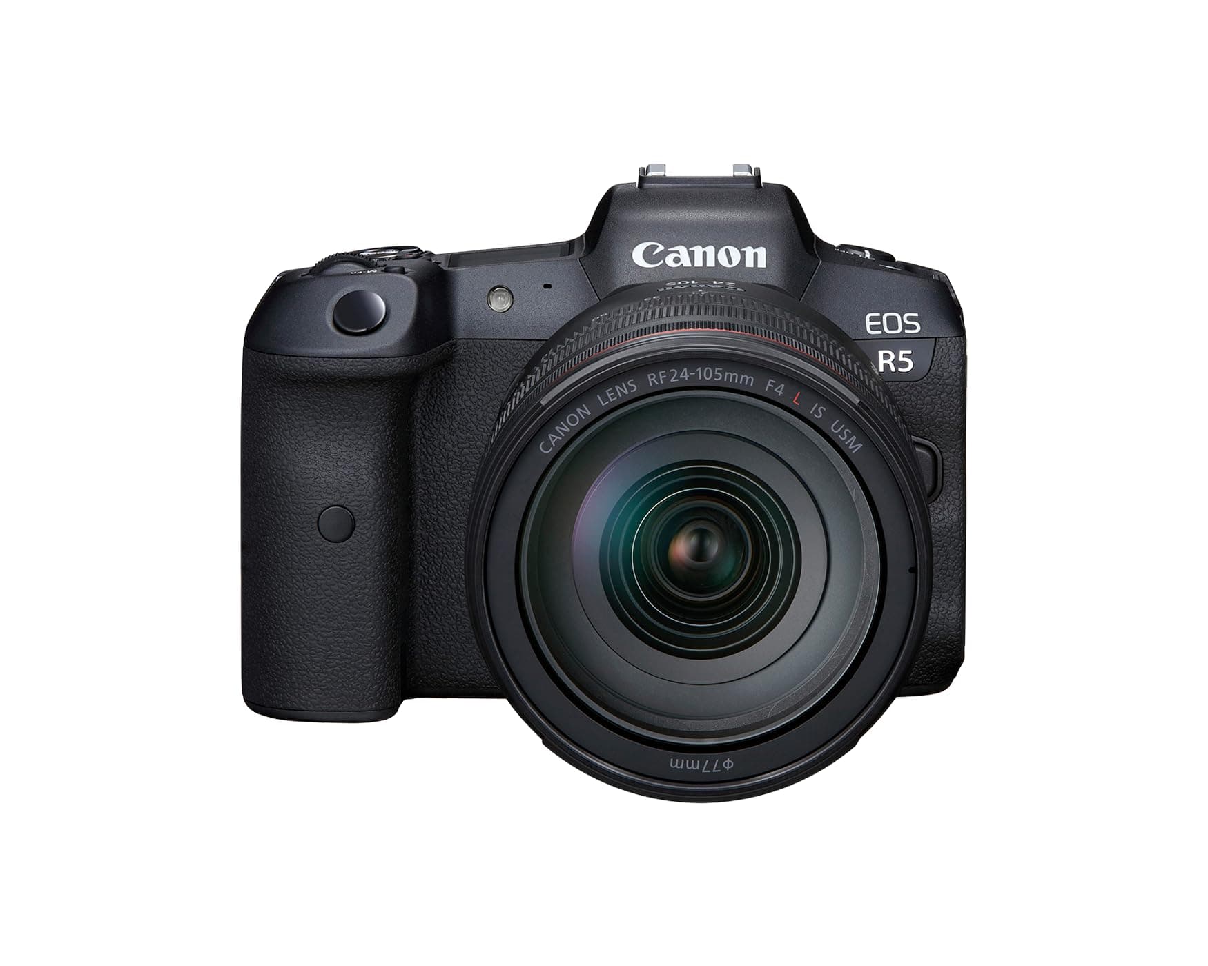 Canon EOS R5 Mirrorless Camera RF24-105mm F4 L is USM Lens Kit, Full-Frame Hybrid Camera, 8K Video, 45 Megapixel CMOS Sensor, DIGIC X Image Processor, Up to 12 FPS, RF Mount, Black