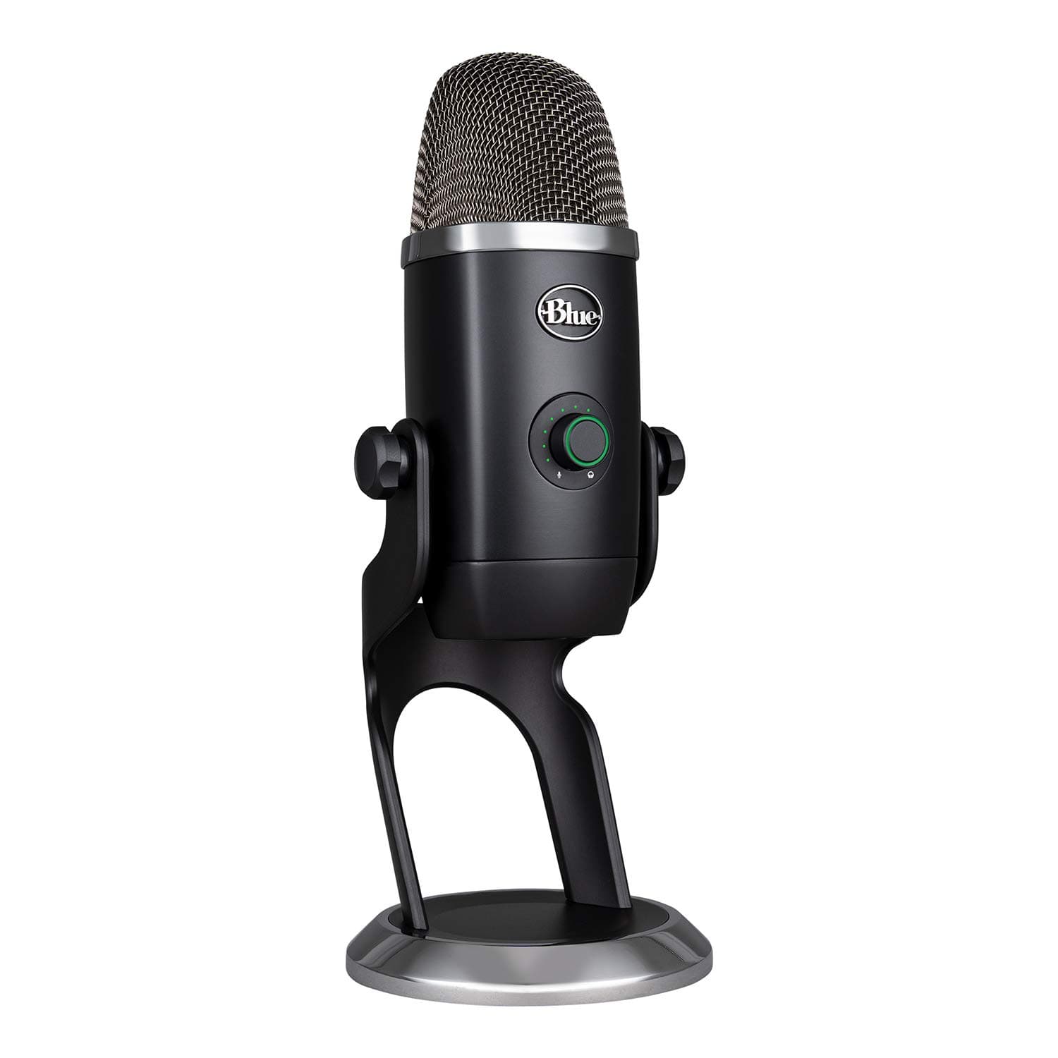 Logitech for Creators Blue Yeti X USB Microphone for Gaming, Streaming, Podcasting, Twitch, YouTube, Discord, Recording for PC and Mac, 4 Polar Patterns, Studio Quality Sound, Plug & Play-Black