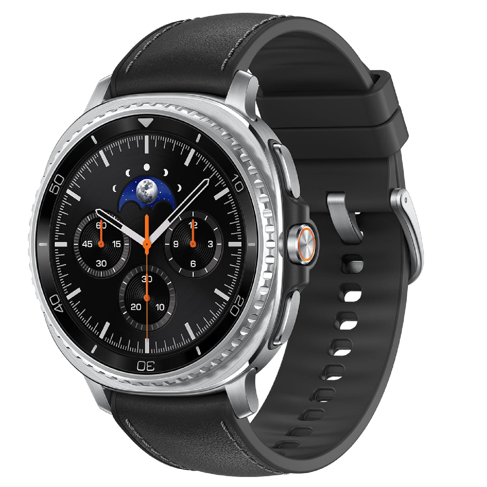 Samsung Galaxy Watch 8 Classic (2025) 46mm Bluetooth Smartwatch, Cushion Design, Rotating Bezel, Quick Button, Sleep Coaching, Running Coach, Energy Score, Black [US Version, 2 Yr Warranty]