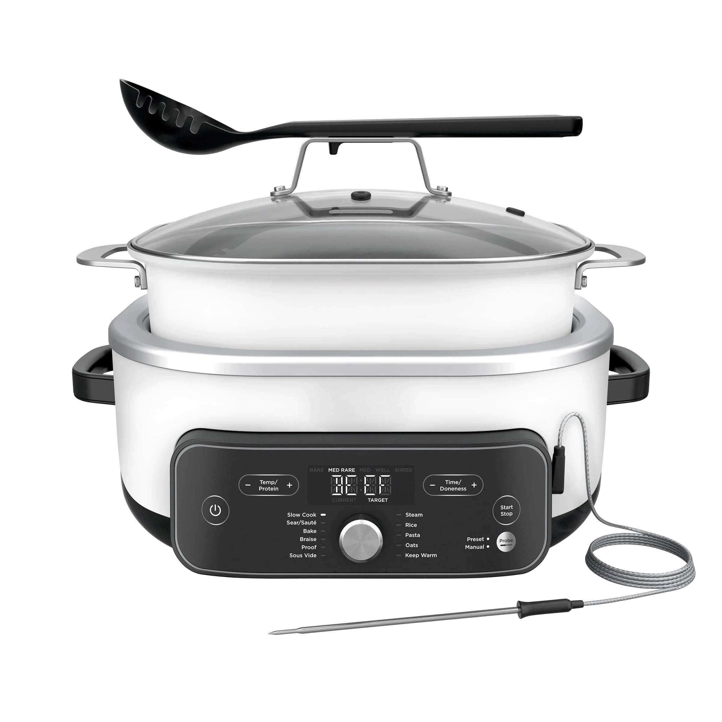 Ninja Foodi PossibleCooker PRO Plus with 11-in-1 Smart Cook System-White