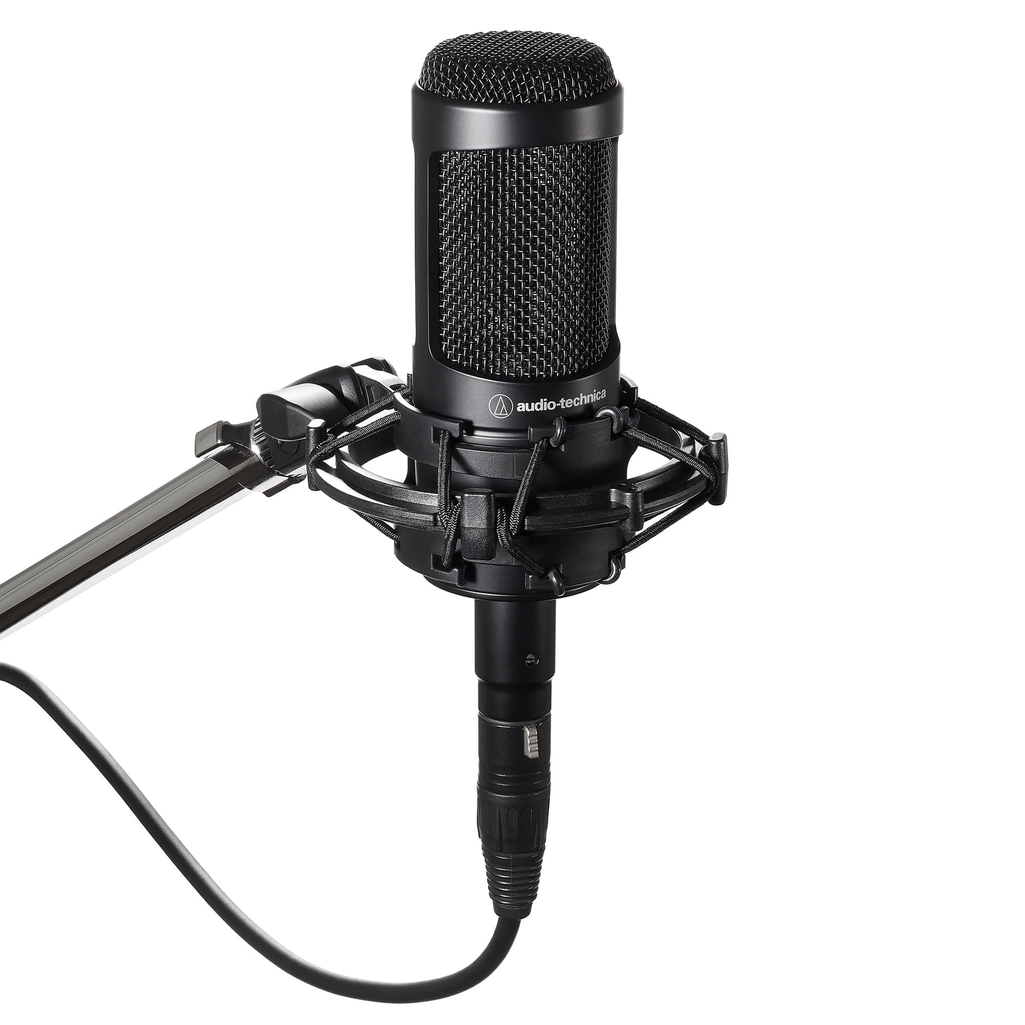 Audio-Technica AT2035 Cardioid Condenser Microphone, Perfect for Studio, Podcasting & Streaming, XLR Output, Includes Custom Shock Mount
