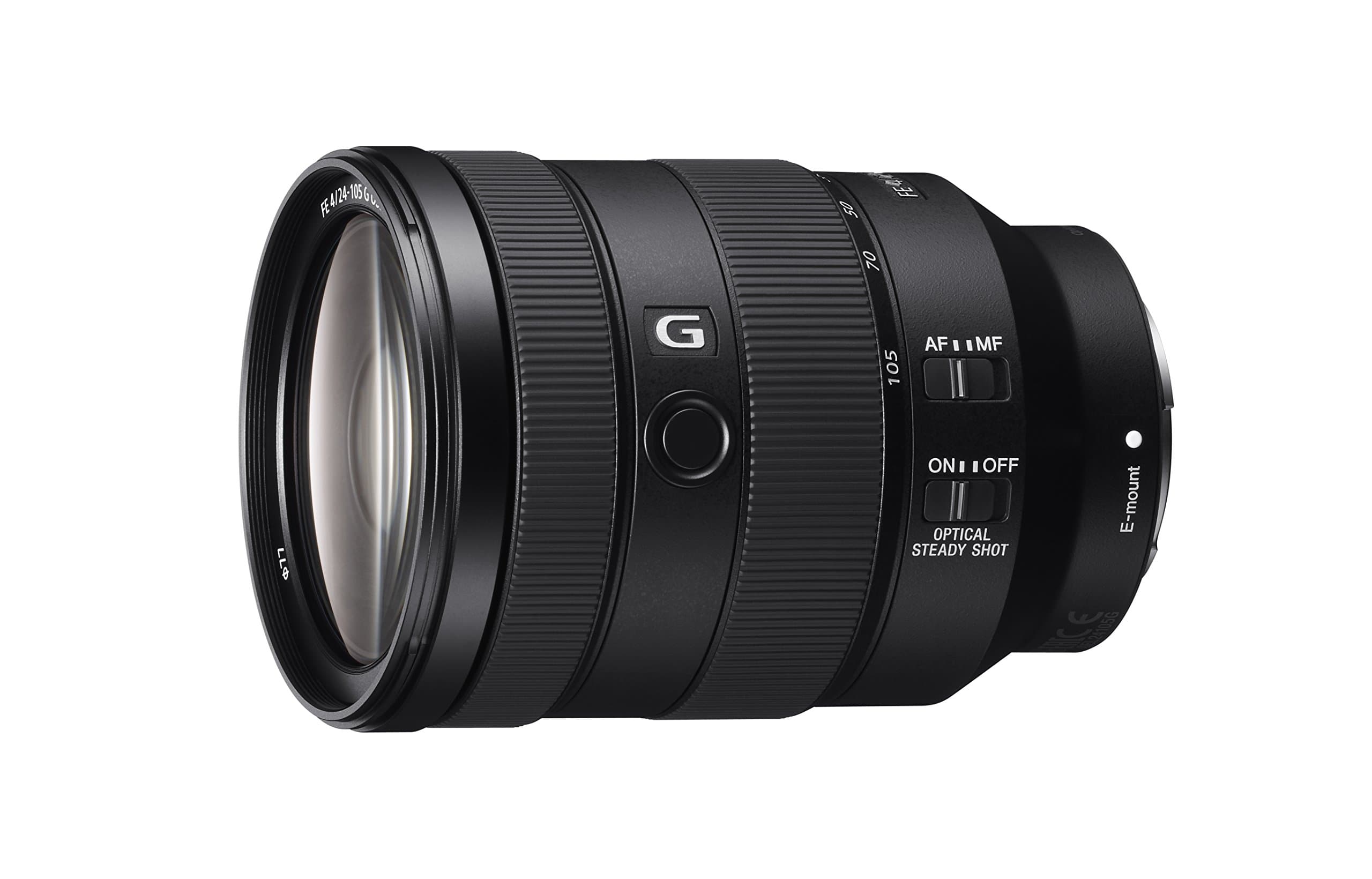 Sony - FE 24-105mm F4 G OSS Standard Zoom Lens (SEL24105G/2), Black
