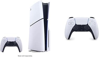 PlayStation®5 console (slim) + PlayStation DualSense® Wireless Controller - White Bundle