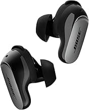 Bose New QuietComfort Ultra Earbuds (2nd Gen) - Wireless Noise Cancelling Earbuds with Mic, Immersive Audio, USB-C Charging, Up to 6 Hours Battery, IPX4 Rating, Black