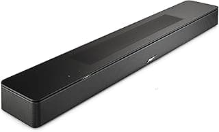 Bose Smart Dolby Atmos Soundbar, All-in-One Soundbar for TV, A.I. Dialogue Mode, Voice Control and Amazon Alexa Built-in, Supports Bluetooth/AirPlay/Spotify Connect/Chromecast, Black
