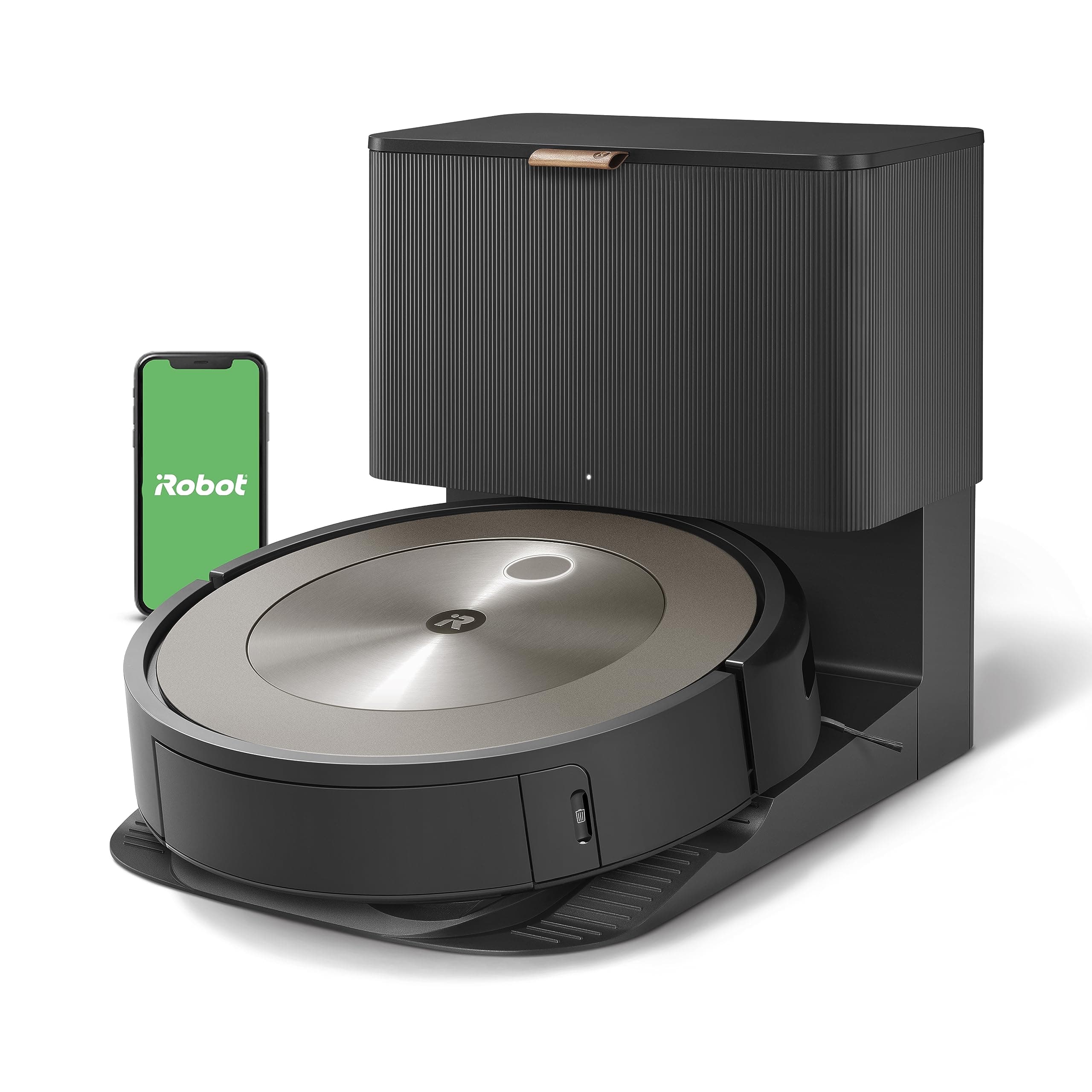 iRobot Roomba j9+ Self-Emptying Robot Vacuum – Powerful Suction, Identifies and Avoids Obstacles Like Waste, Self-Empties for 60 Days, Best for Homes with Pets, Smart Mapping, Works with Alexa