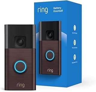 Ring Battery Doorbell (newest model), Home or business security with Head-to-Toe video, Live View with Two-Way Talk, and Motion Detection & Alerts, Venetian Bronze